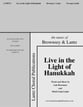 Live in the Light of Hanukkah Two-Part choral sheet music cover